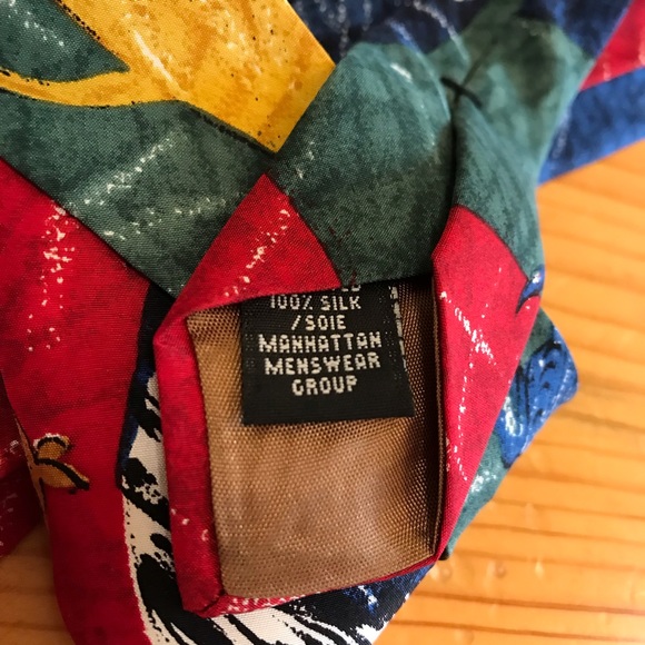 World Wild Life Animal Silk Tie - Picture 5 of 5